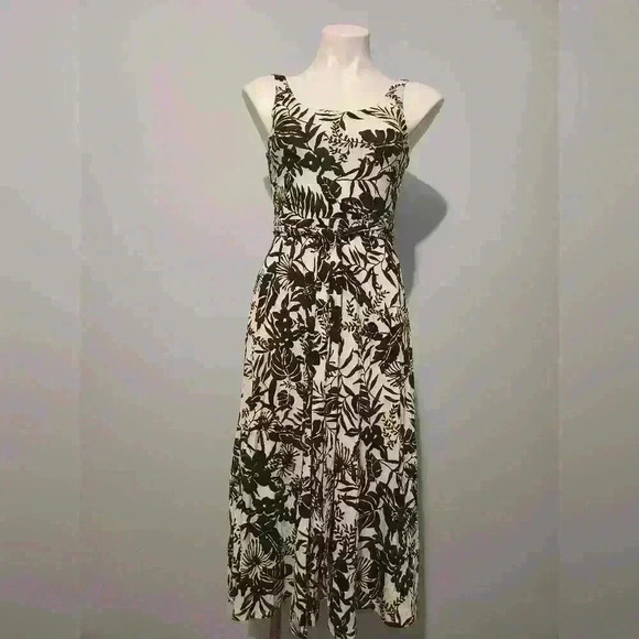 Loft black and white dress - Picture 1 of 3